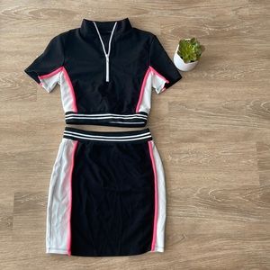 Crop & Skirt Set